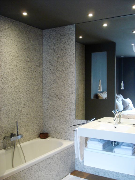 Baignoire de la salle de bain